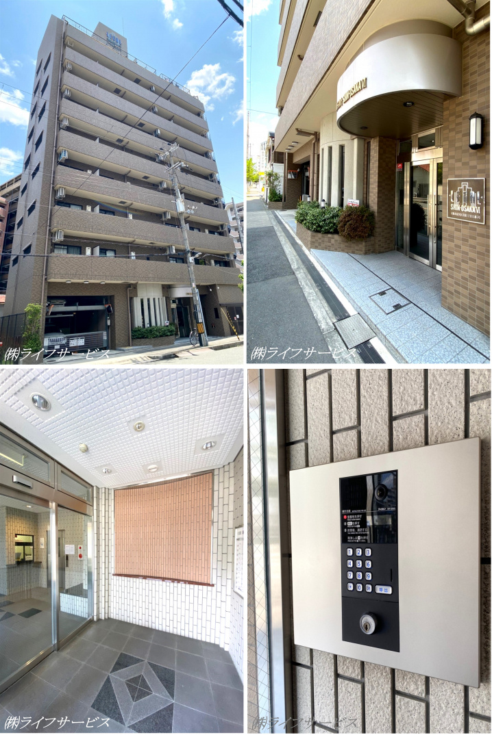 リーガル新大阪Ⅵの外観共用部