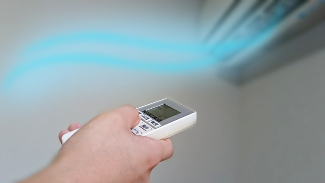 風量と風向きを調節する