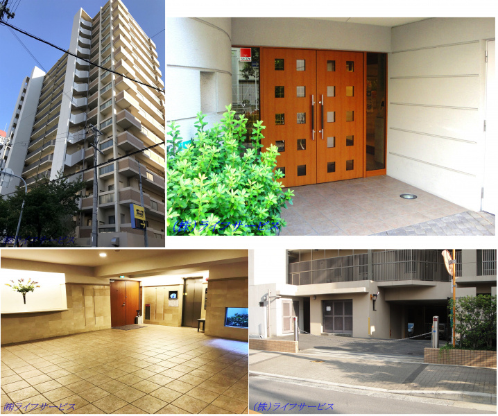 ファミール新大阪クレアステージの外観と共用部