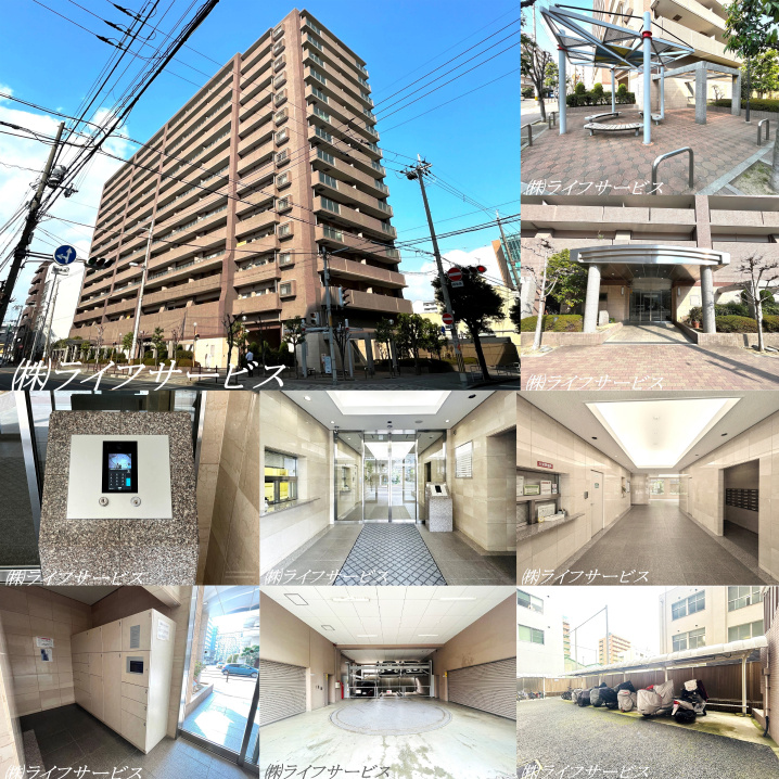 ファミール東三国の外観と共用部