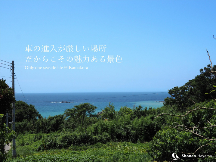 [成約済] 小路先のオーシャンビュー＜横須賀の不動産＞の画像