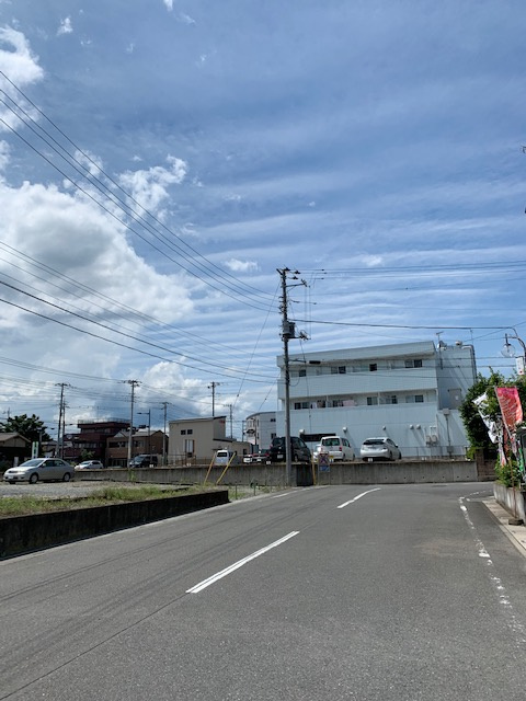 日高市高麗川の空の画像