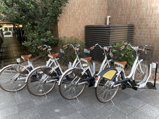 都内で最近よく見かけるシェアサイクル。自宅近くにあると確かに便利ですの画像