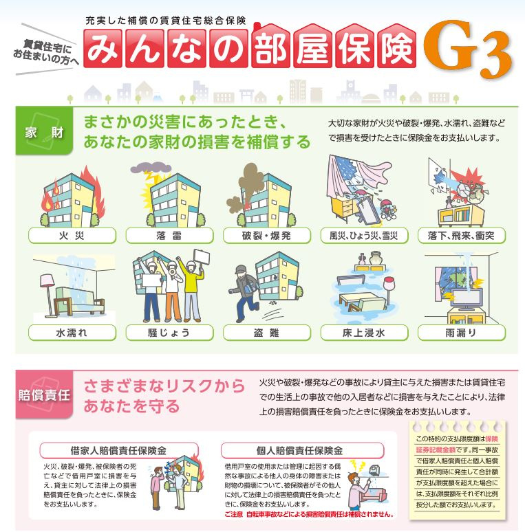 火災・家財保険って必要ですか～？の画像