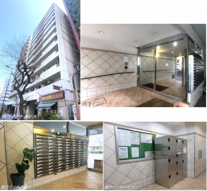 ネオハイツ第２新大阪の外観と共用部