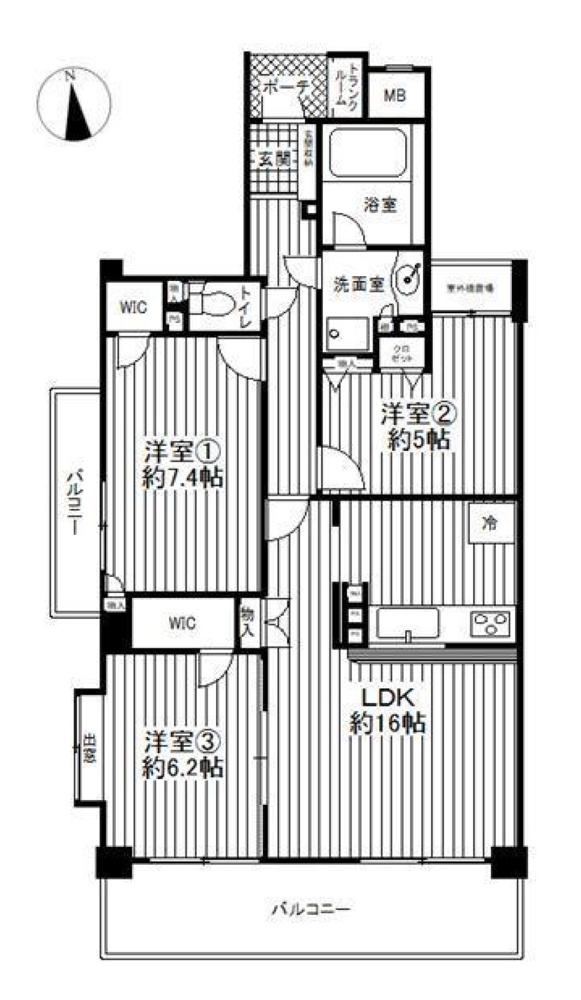 横浜市港北区小机町  ファミールガーデン横浜　★仲介手数料無料★・小机の画像