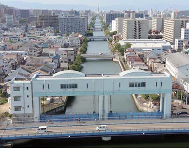 水門見学会♪城東区の画像
