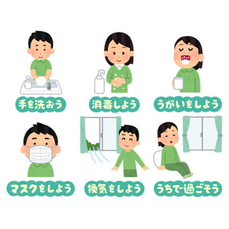 新型コロナウイルス感染症対策について。の画像