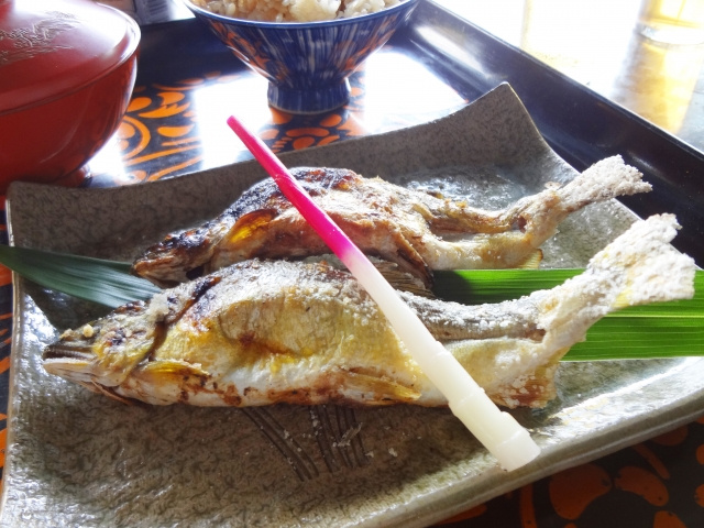 岐阜市洞戸のヤナでアユ料理を満喫してきました！の画像
