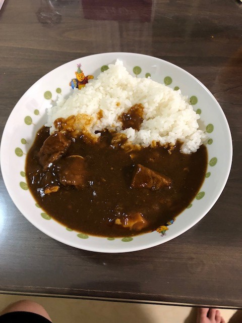 カレー作りました。の画像