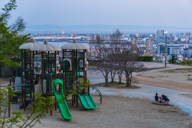 ファミリーで楽しもう！神戸市灘区でおすすめの公園はここ！の画像