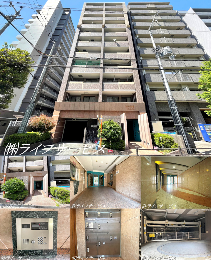 ラグーン新大阪ＣｉｔｙＬｉｆｅⅡの外観と共用部