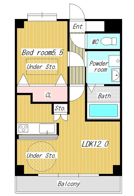 【船橋エリア】大型床下収納あり♪礼金ゼロの駅近物件です！の画像