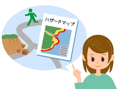 水害ハザードマップの義務化の画像