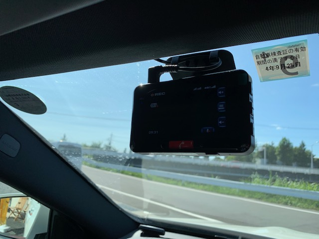 ドライブレコーダー取りつけるの画像