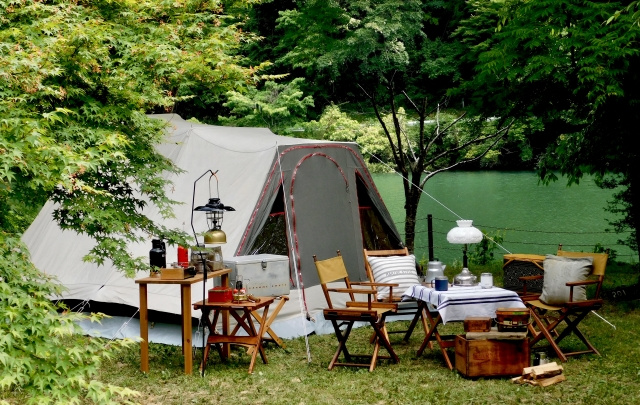 眺望も十分！家族で楽しめる上越市でおすすめの屋外キャンプ場の画像