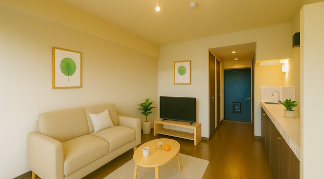 【ルームツアー】朝日プラザ奈良プレシオ｜一人暮らしにオススメなエレベータ付きマンション！バス・トイレ別で新生活をスタート☆の画像