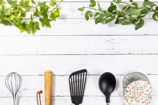 ２．器具をそろえる