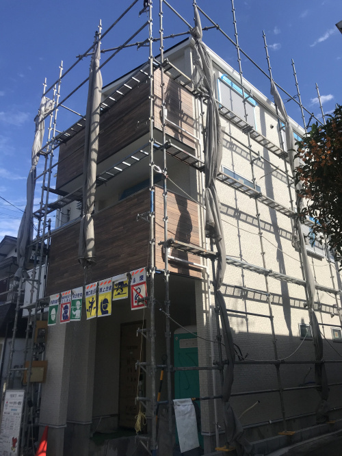 千里丘東５丁目新築工事進捗　③　中間検査終了！の画像