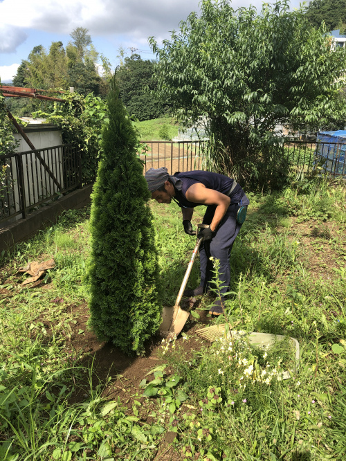 植木屋さんの画像