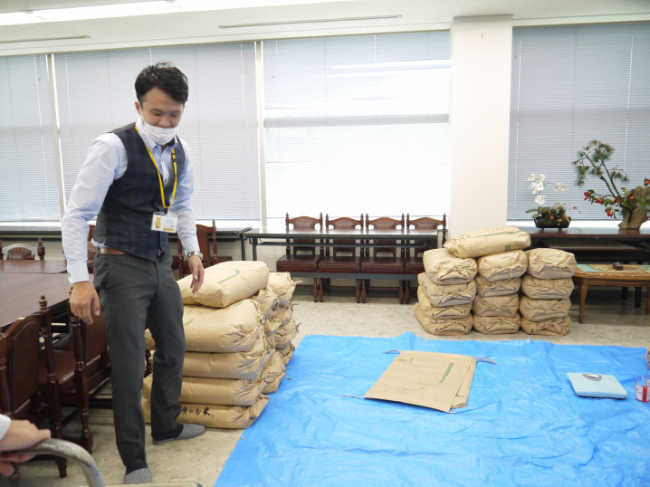 精米済みの2種類のお米