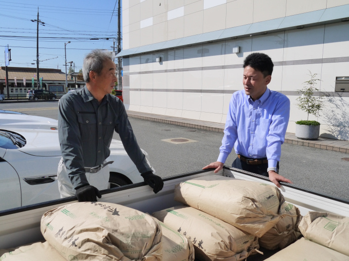 マサキ米が無事に納品されました♪