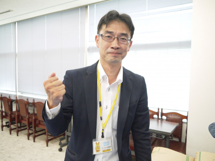 ガッツポーズ♪