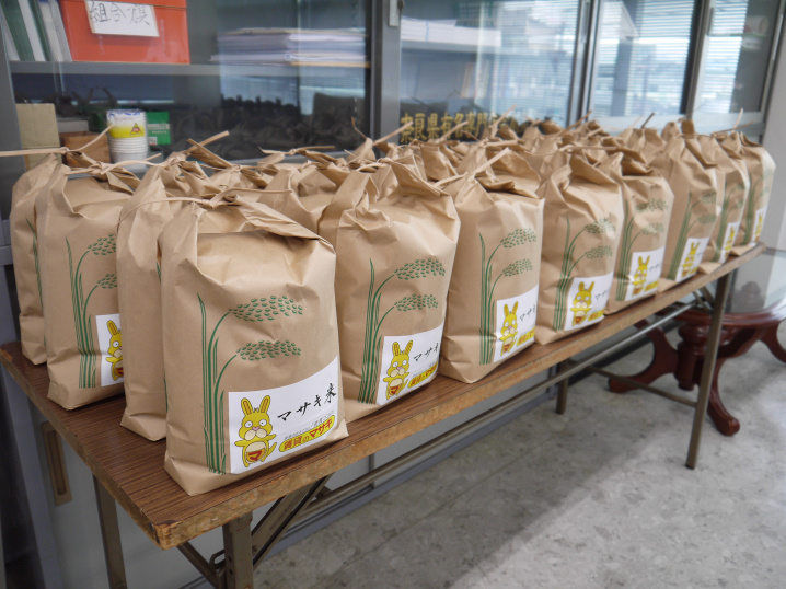 どんどんとマサキ米が出来上がっていきます