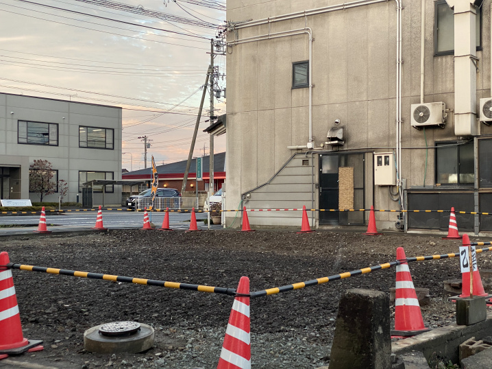 あっという間に更地の画像