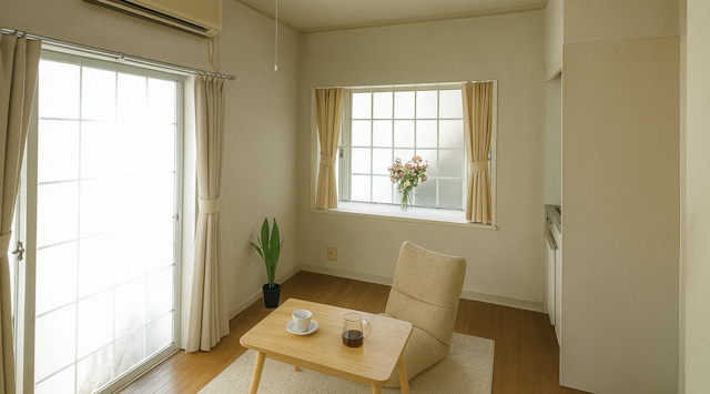 【ルームツアー】ロフト奈良まち｜出窓ありの可愛いお部屋！コンパクトな間取り♪の画像