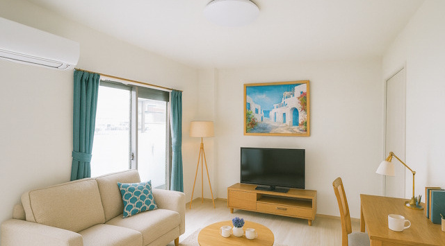 【ルームツアー】Kフラット三条｜奈良三条通り商店街にあるオートロック付きマンション！奈良駅徒歩圏内で設備充実のお部屋☆の画像