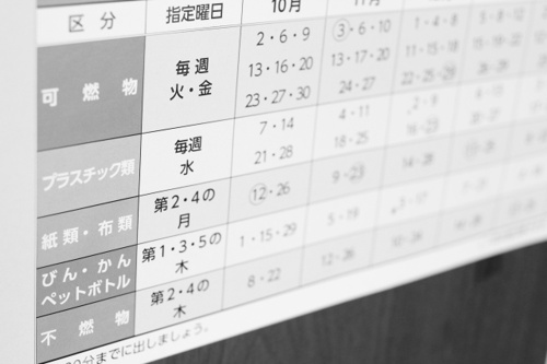 松江市で確認すべき「分別」に関するゴミ出しルール