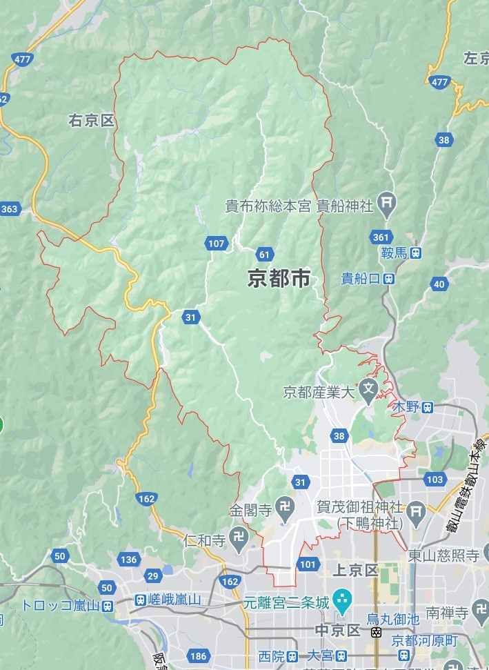 【基準地価】京都市北区地点変動率上位3地点を調べてみました！の画像