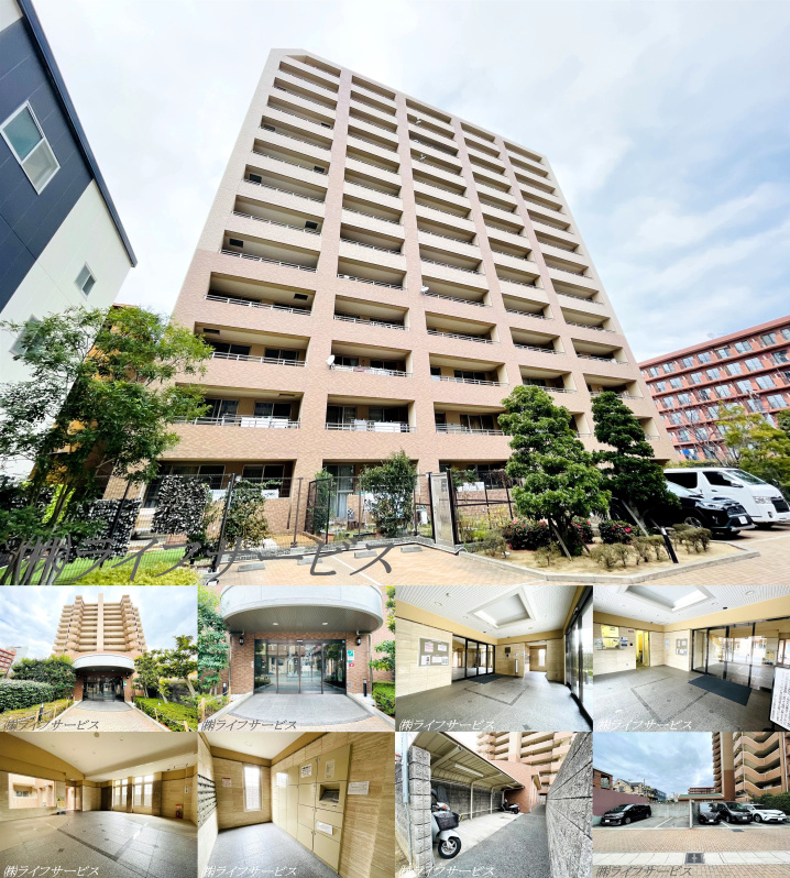 アービング野中南公園の外観と共用部