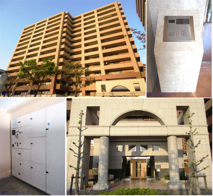 キングスクエア北大阪パークフェリスⅢ番館の外観と共用部