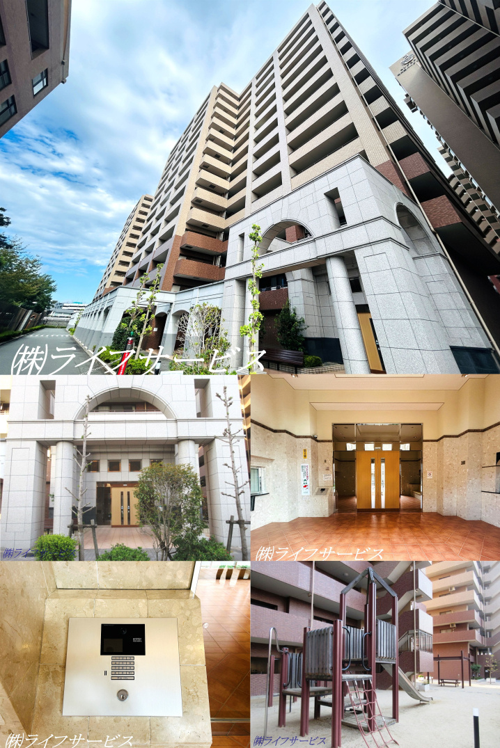 キングスクエア北大阪パークフェリスⅡ番館の外観と共用部