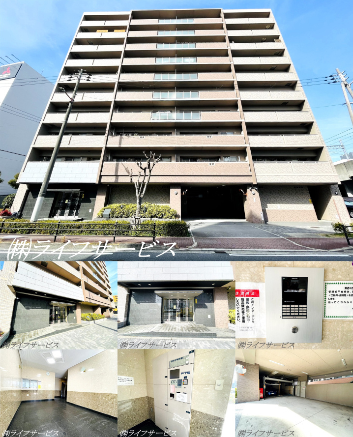 ルイシャトレ三国の外観と共用部