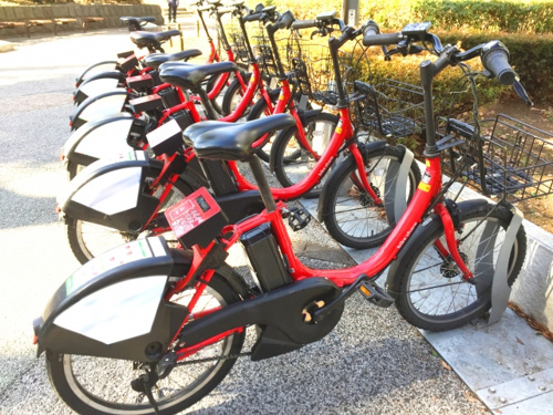 自転車を買わなくても大丈夫！文京区のシェアサイクル事業