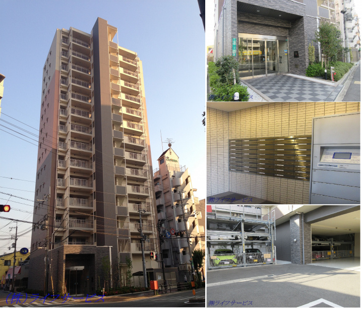 ブラームス北大阪の外観と共用部