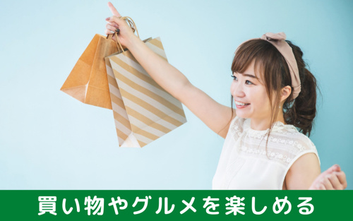 天神駅の住みやすい理由②：九州最大規模の繁華街で買い物やグルメを楽しめる