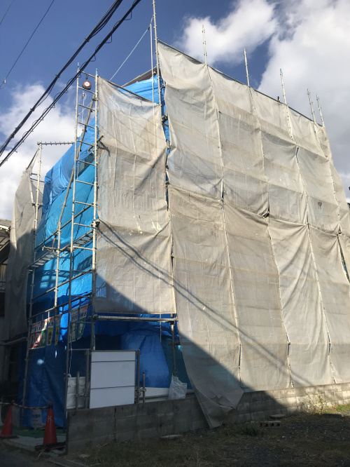 茨木庄２丁目新築　工事進捗②　祝上棟！の画像