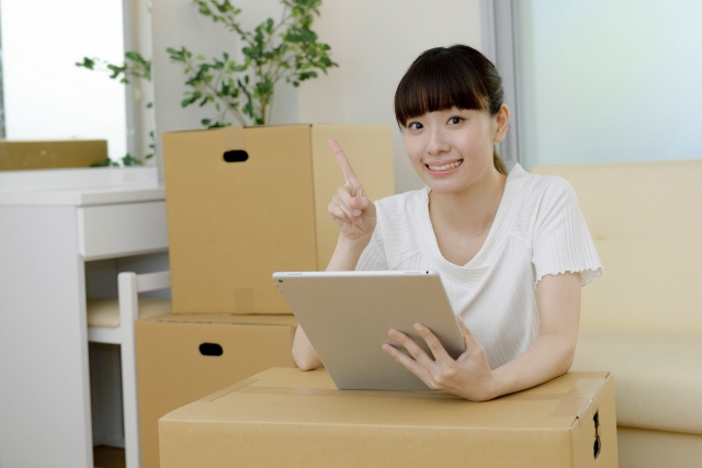 荷造りは段取りが大事！