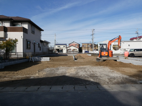 ★碧南市日進町2丁目新築分譲住宅～建築中～の画像