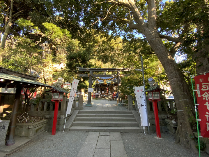 鎌倉地元の厄除け神社　「八雲神社」の画像