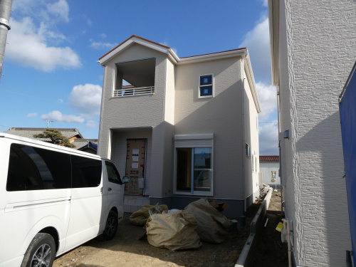 ★高浜市向山町5丁目新築分譲住宅～6号棟　完成間近の画像