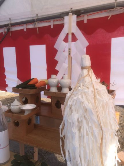 「地鎮祭」という名の儀式の画像