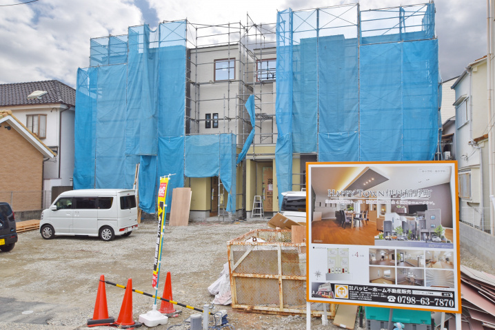 【現場進捗】ハッピータウン伊丹市稲野町新築戸建全4区画、最新情報です！の画像