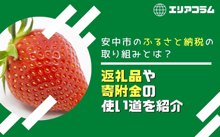安中市のふるさと納税の取り組みとは？返礼品や寄附金の使い道を紹介