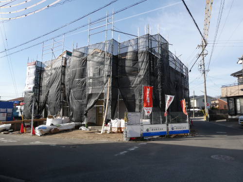 ★高浜市碧海町3丁目新築分譲住宅～1号棟建築中～の画像