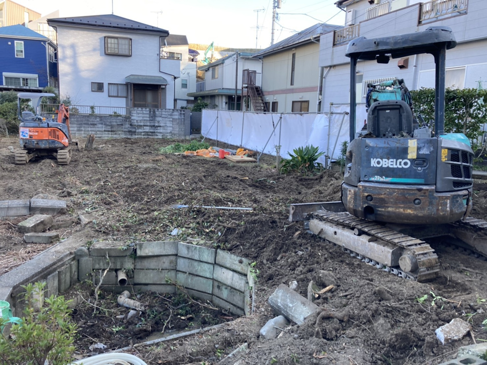 【戸塚区の解体工事】の画像